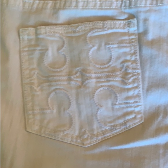 NWT TORY BURCH WHITE JEANS SIZE 26 - Picture 5 of 5